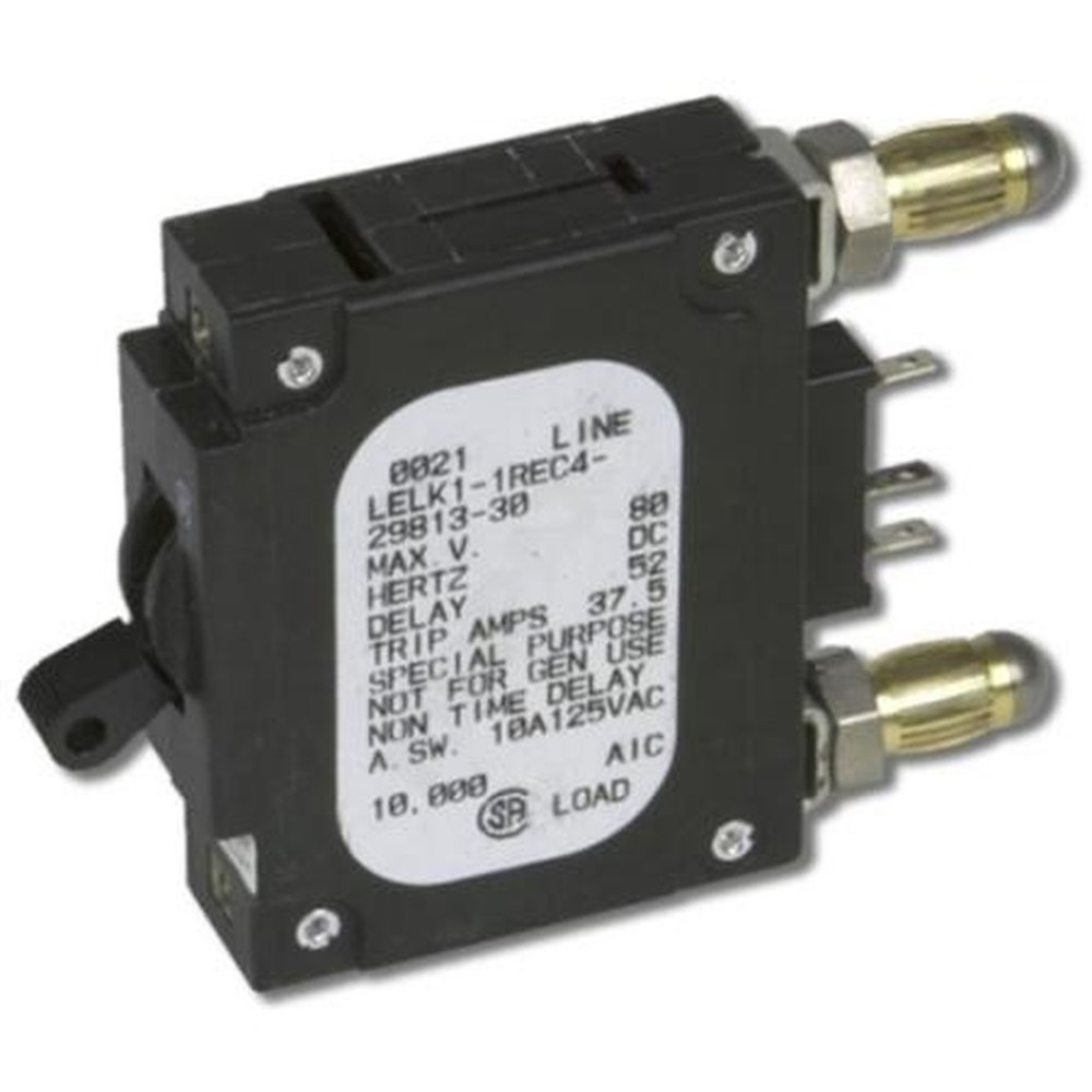 GE 407998186 CRITICAL POWER 20A Circuit Breaker Bullet Style for Use in GE Power Plant Distribution
