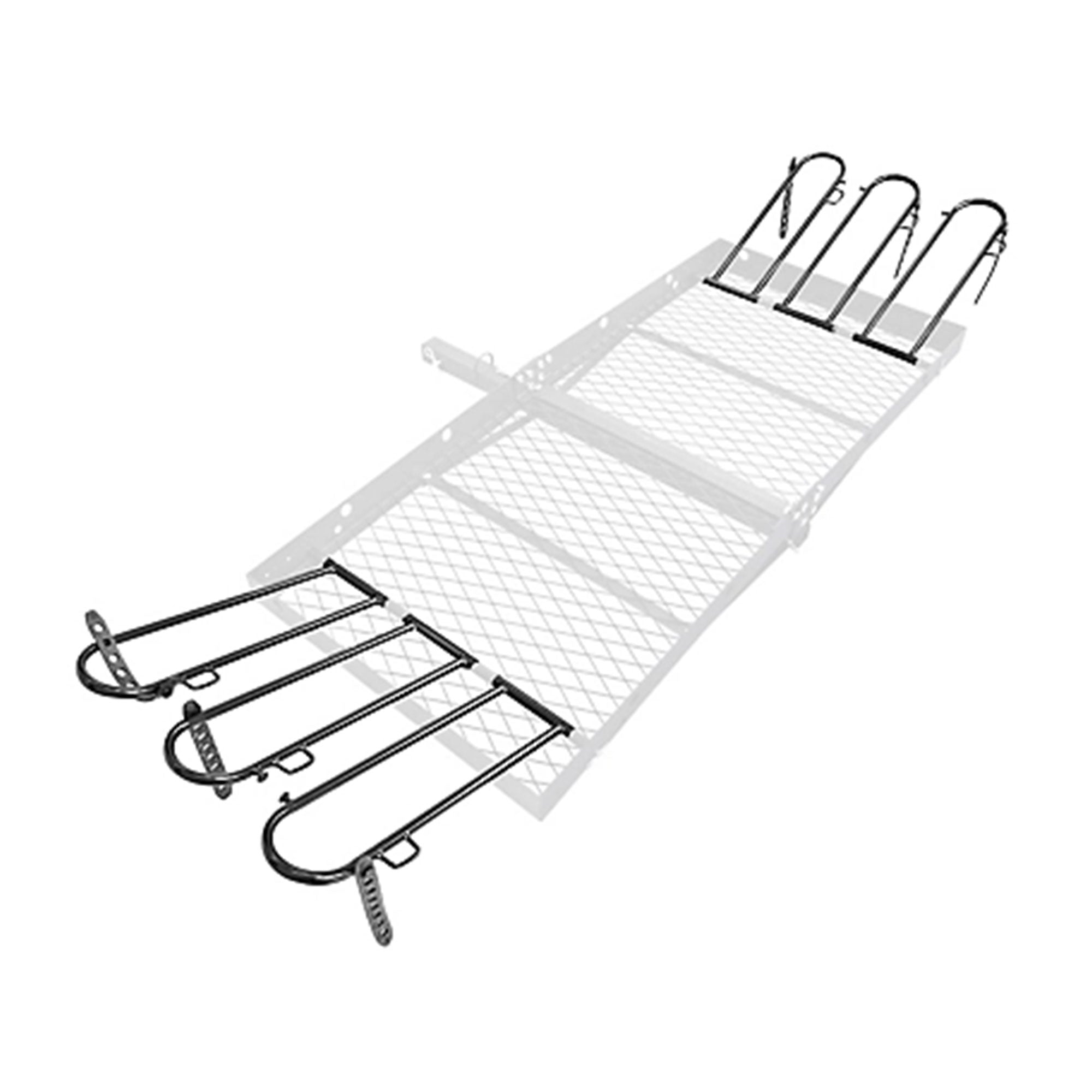 Tow Tuff Fat Tire Bike Cradle Kit for 3 Bikes with Adjustable Straps (Used)