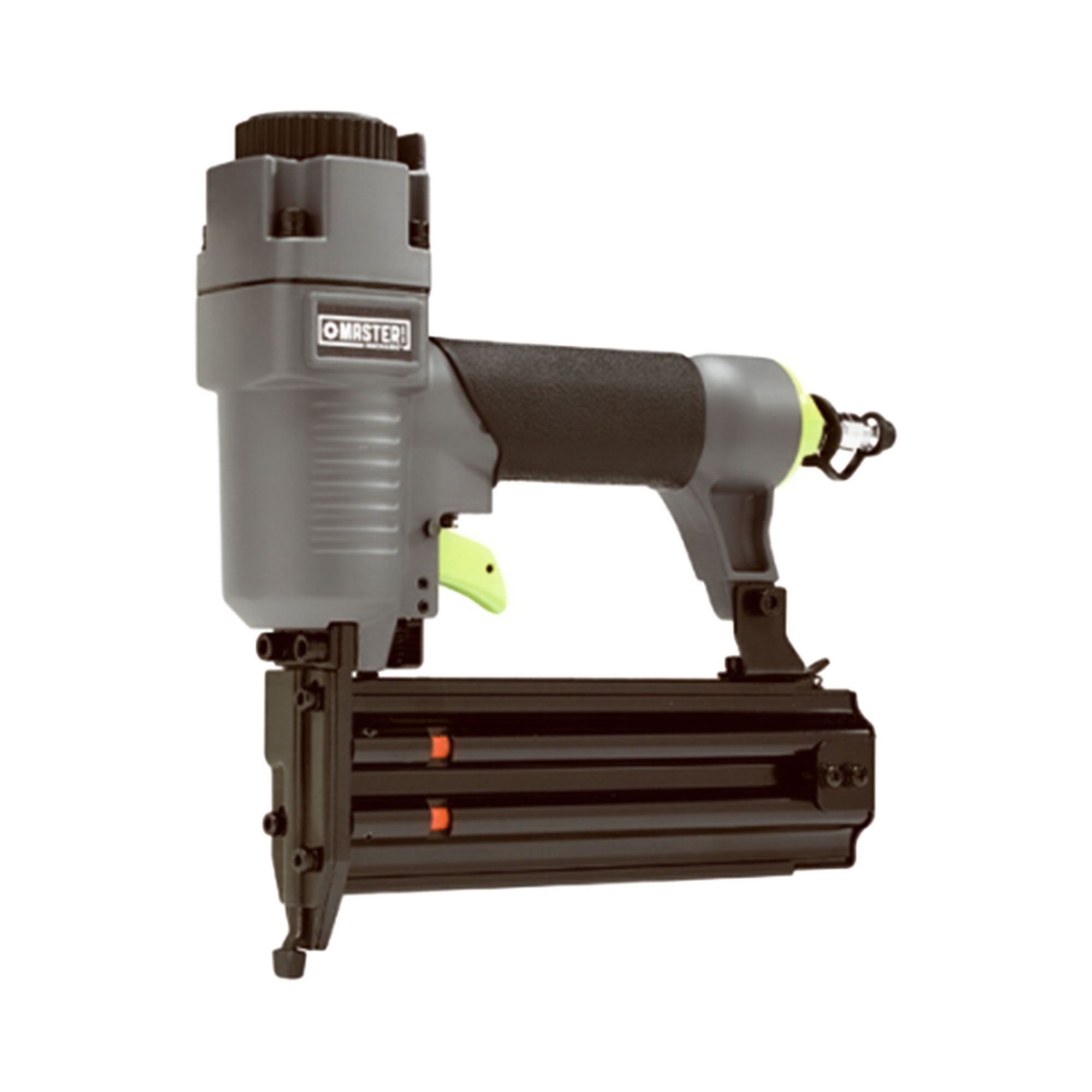 Master Mechanic Pneumatic18G Lightweight Die Cast Aluminum Brad Nailer(Open Box)