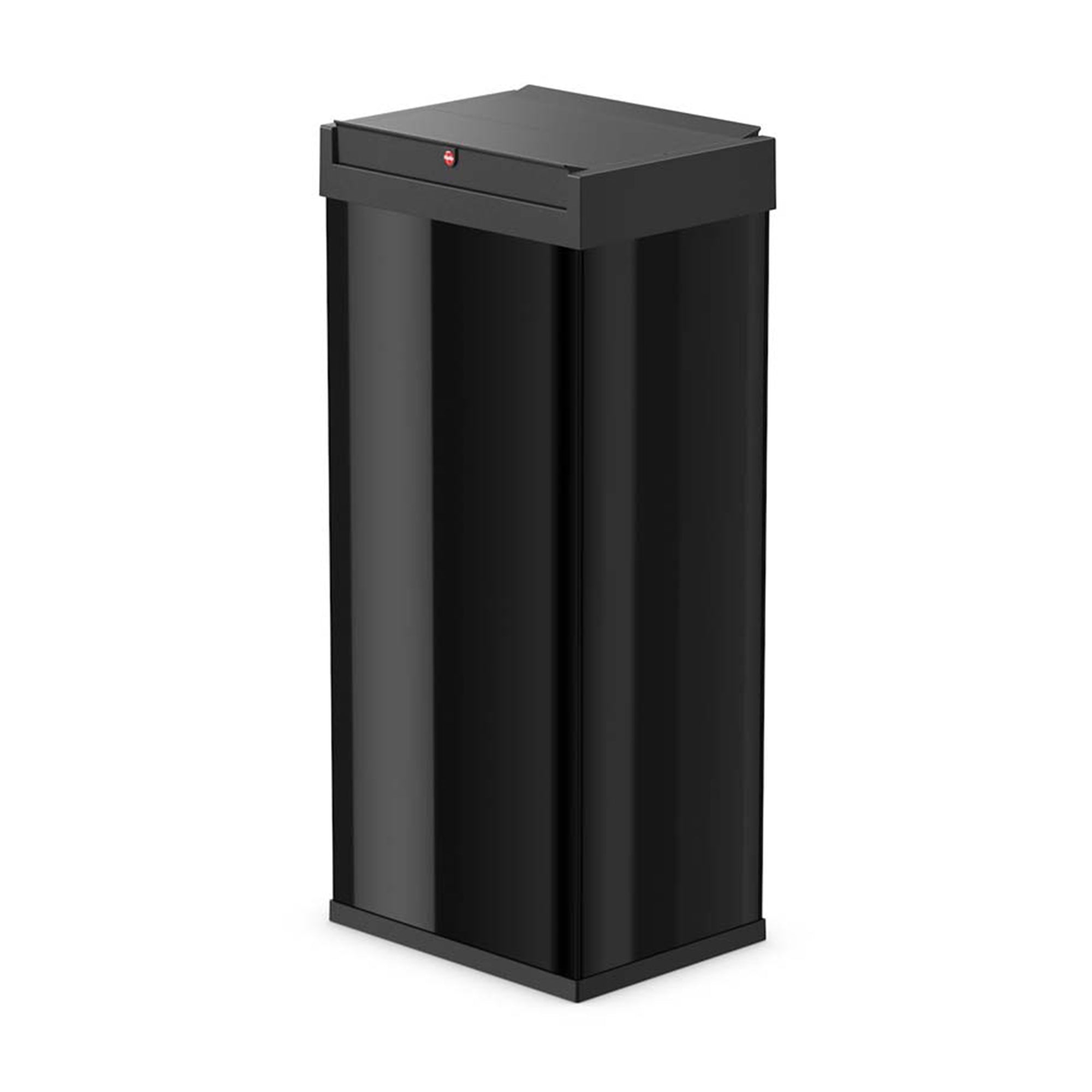 Hailo 52L 13.7 Gallon Steel Trash Can, Big-Box Swing XL, Black (Open Box)