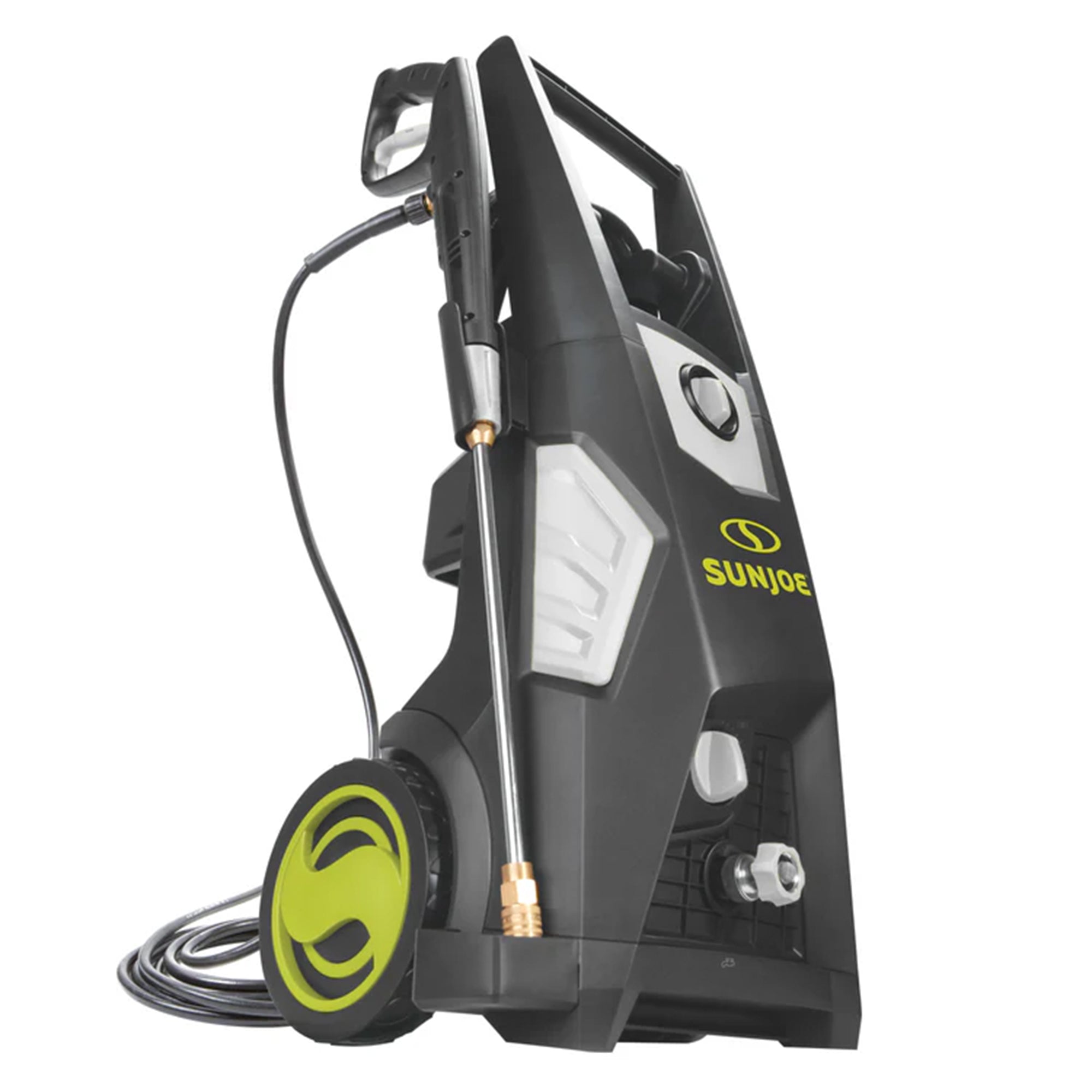 Sun Joe Electric Pressure Washer Power Tool w/Wheels & Hose Connector (Open Box)