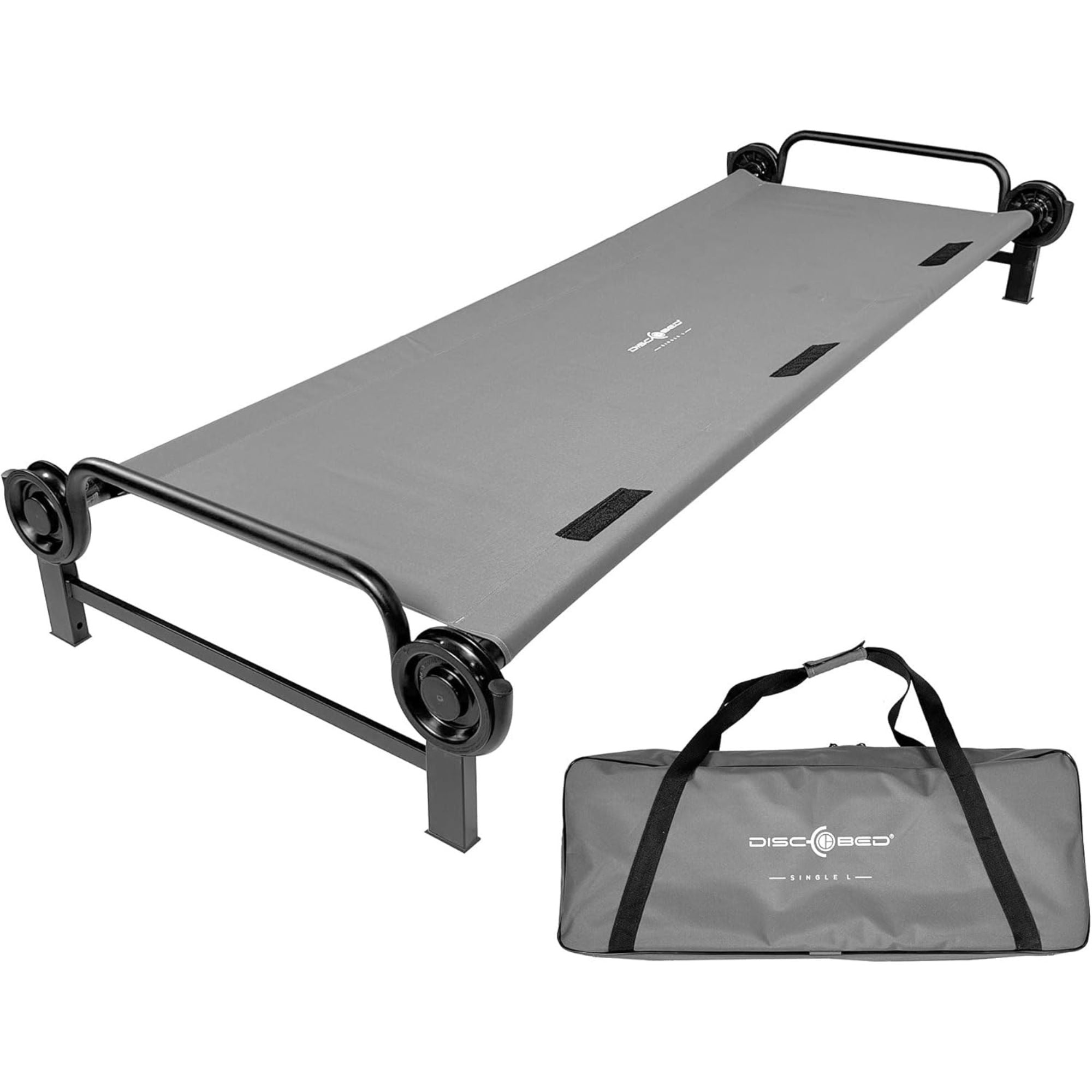Disc-O-Bed Single Cot, Portable Sleep Solution for Tents & Cabin LG(For Parts)