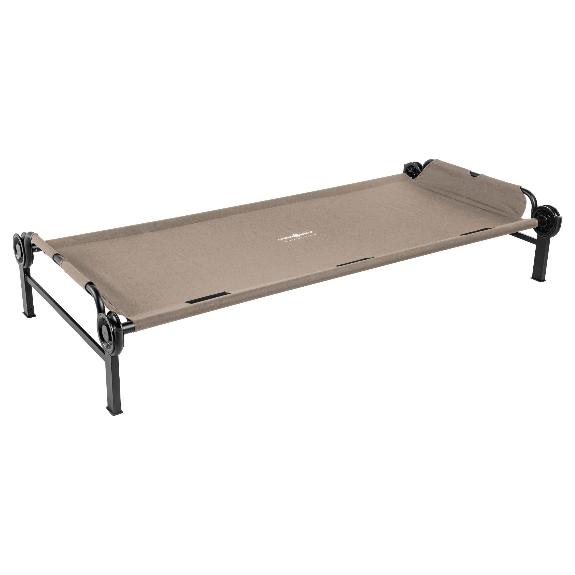 Disc-O-Bed Single Cot, Portable Sleep Solution for Tents & Cabins (Open Box)