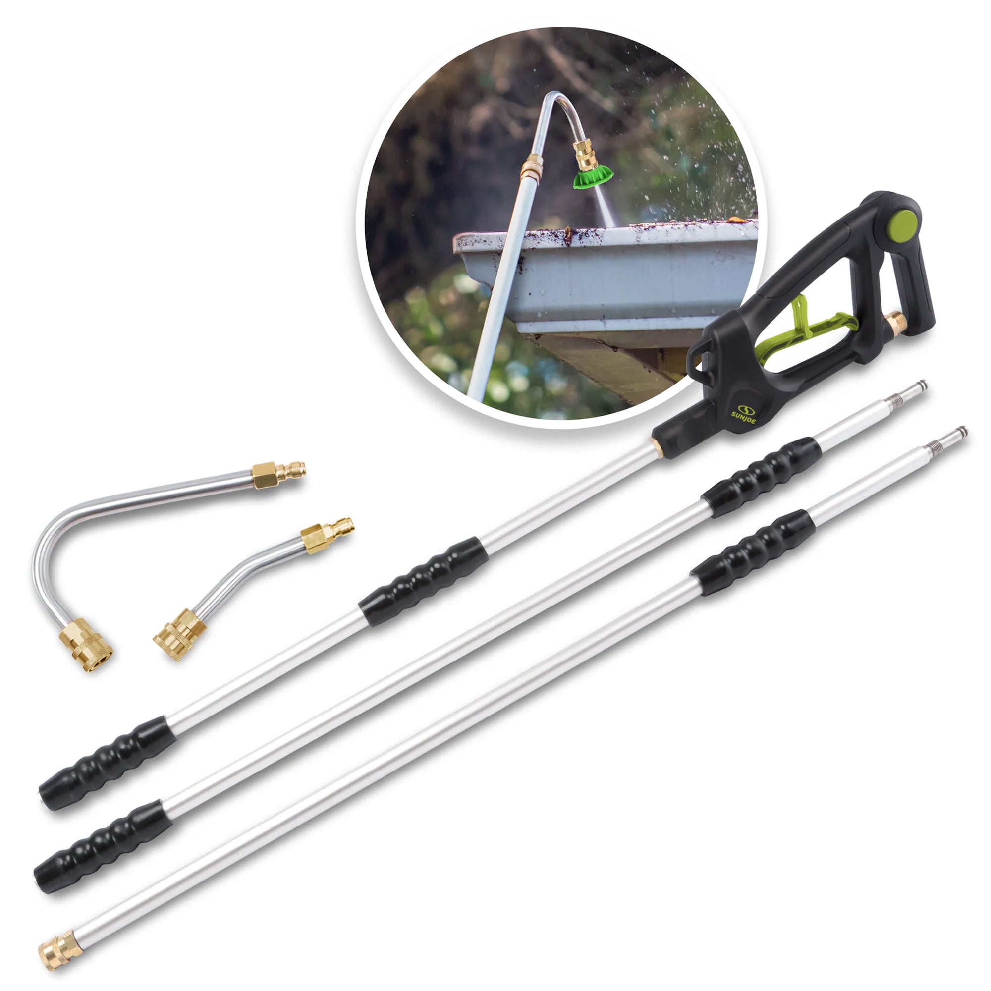 Sun Joe 9 Foot Universal Pressure Washer Sky Lance Extension Wand Kit, SPX-SRL9