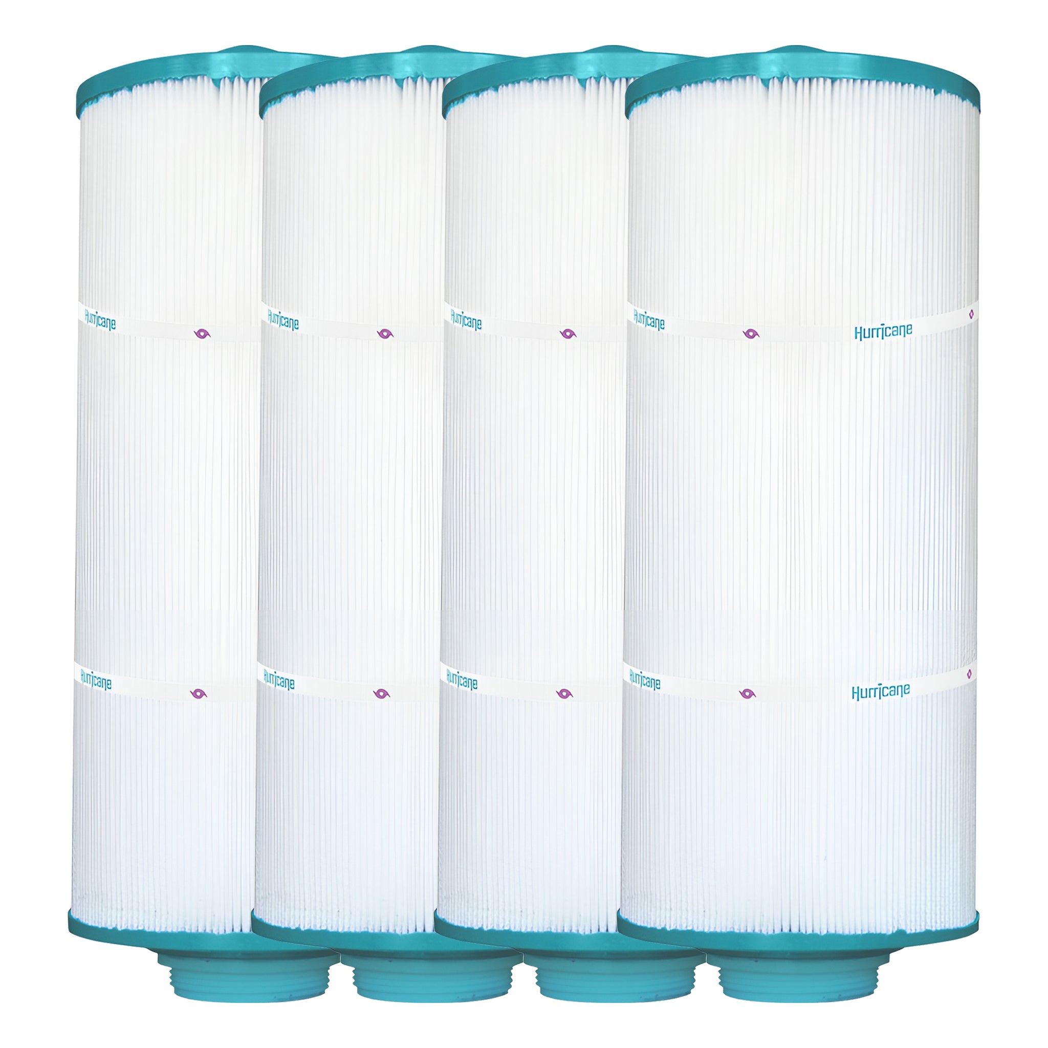 Hurricane Spa Filter Cartridge for PPM35SC-F2M, Unicel 5CH-352, Filbur FC-0196, 4 Pack