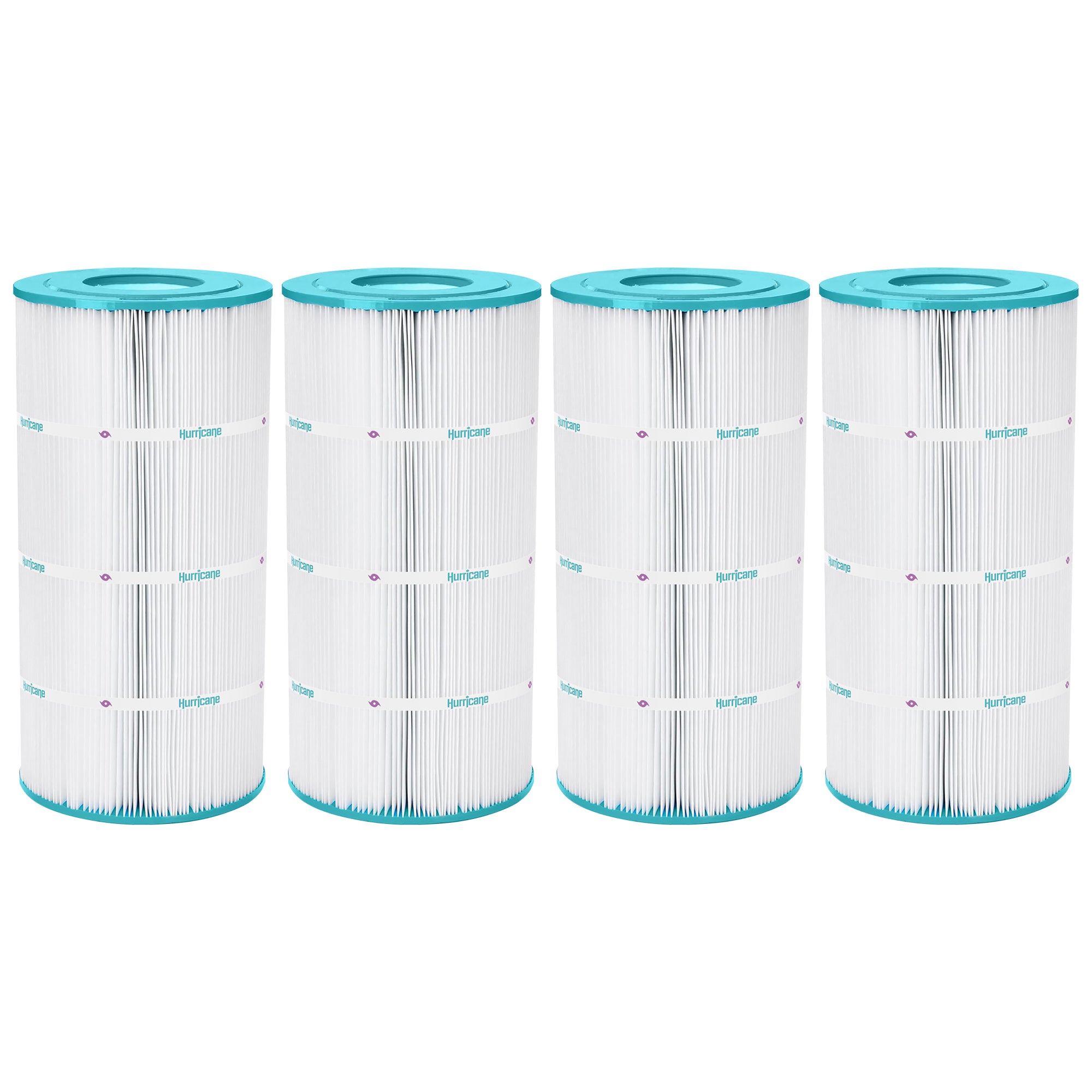 Hurricane Replacement Spa Filter Cartridge for PRB25 and Unicel C-4326, 4 Pack
