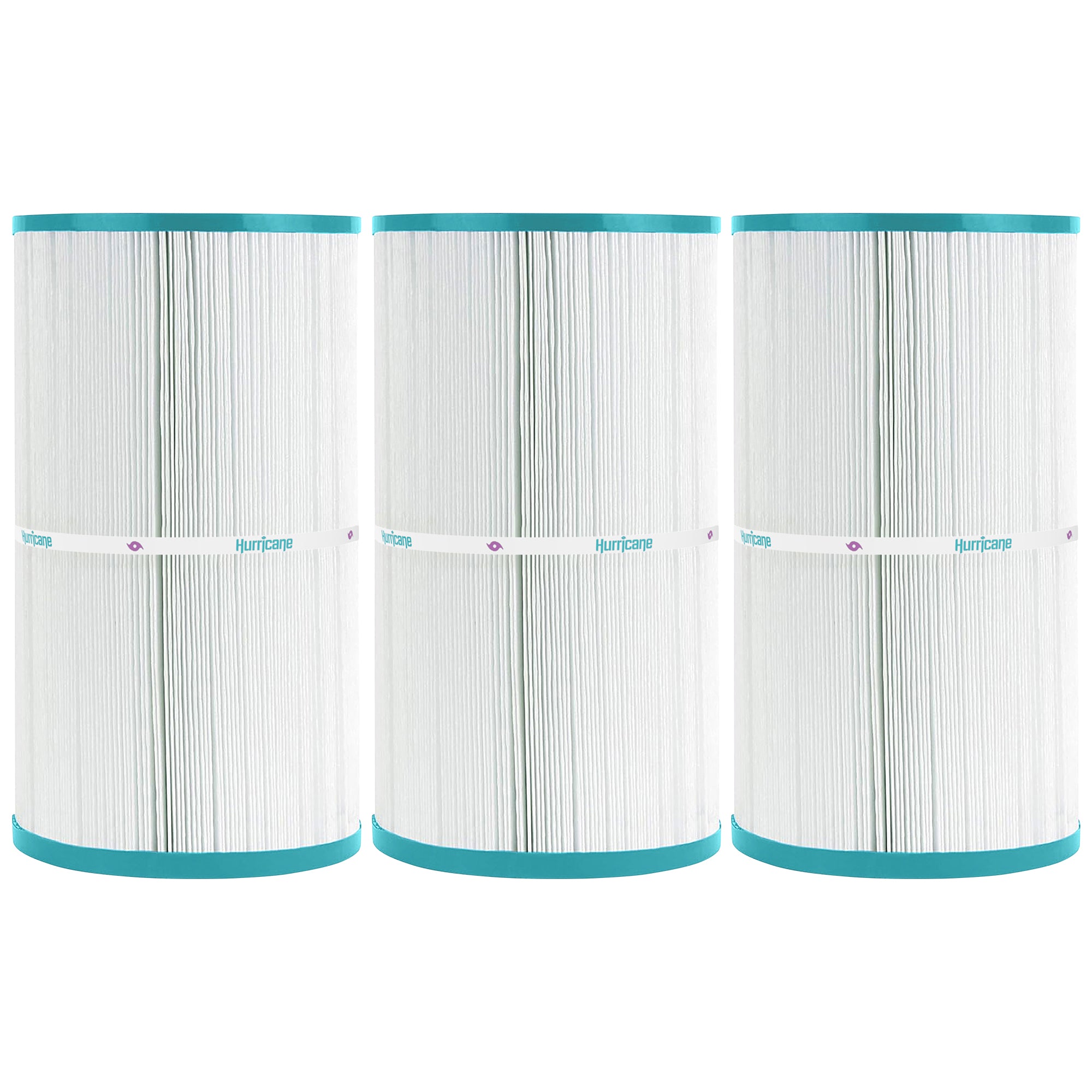 Hurricane Replacement Spa Filter Cartridge for PJW-50 & Unicel C-5300, 3 Pack