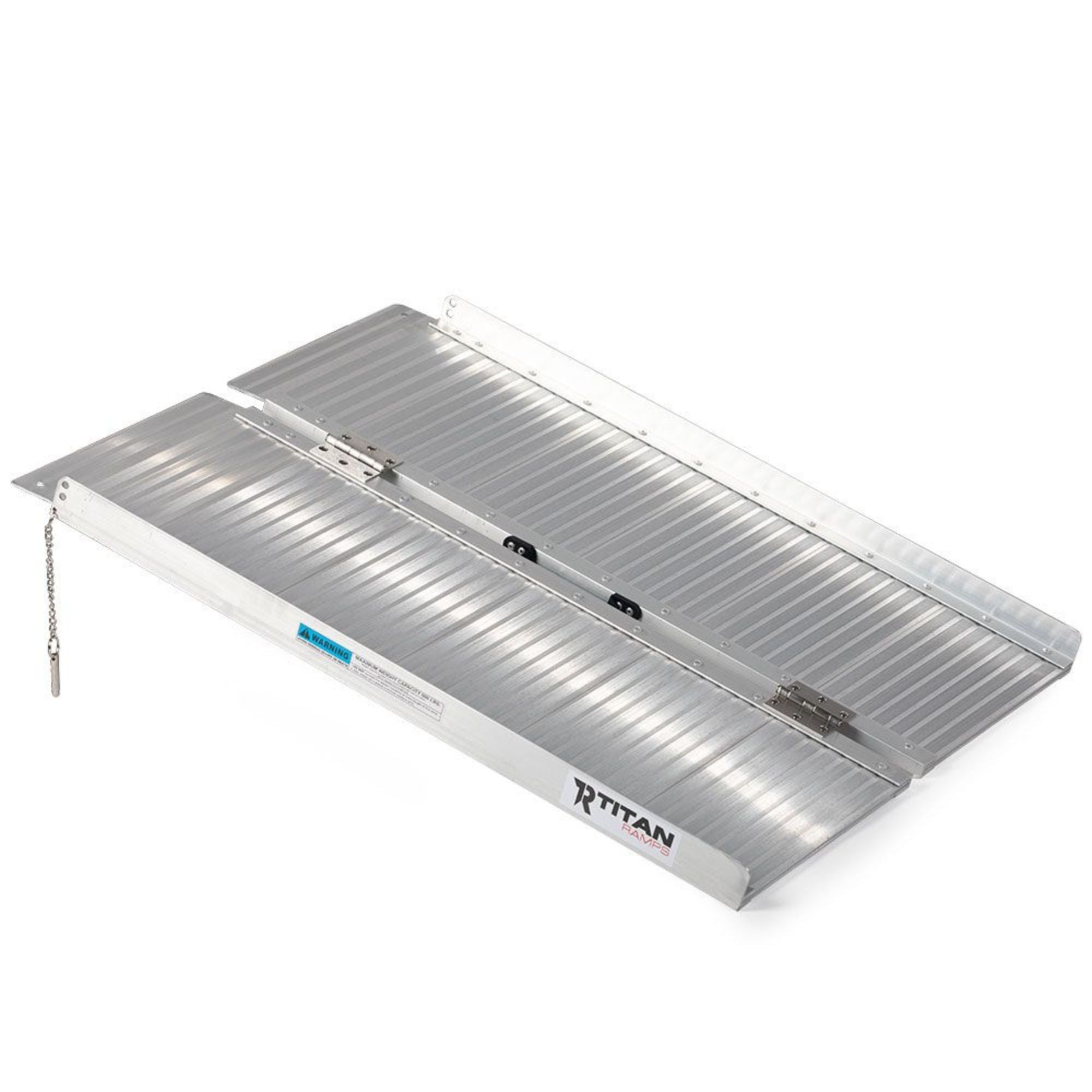 Titan Ramps 3 Foot Single-Fold Aluminum Wheelchair Ramp, 600 lb Capacity (Used)