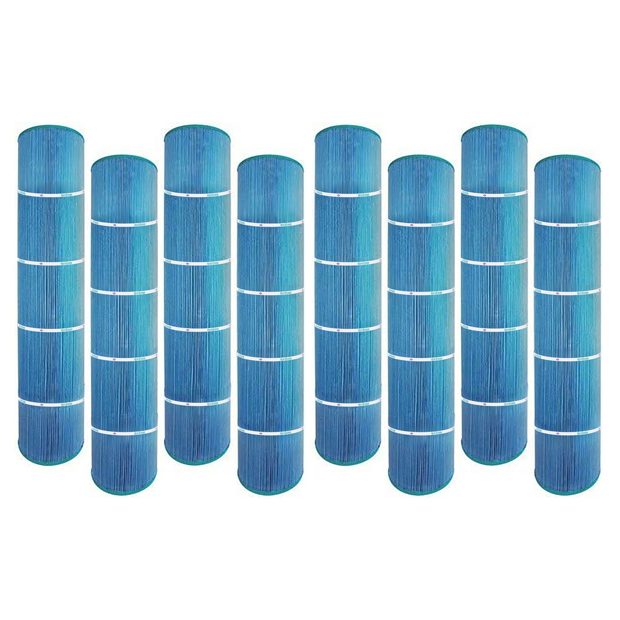 Hurricane 8 Pack HF7494 Elite Aseptic Pool and Spa Filter Cartridge Replacement