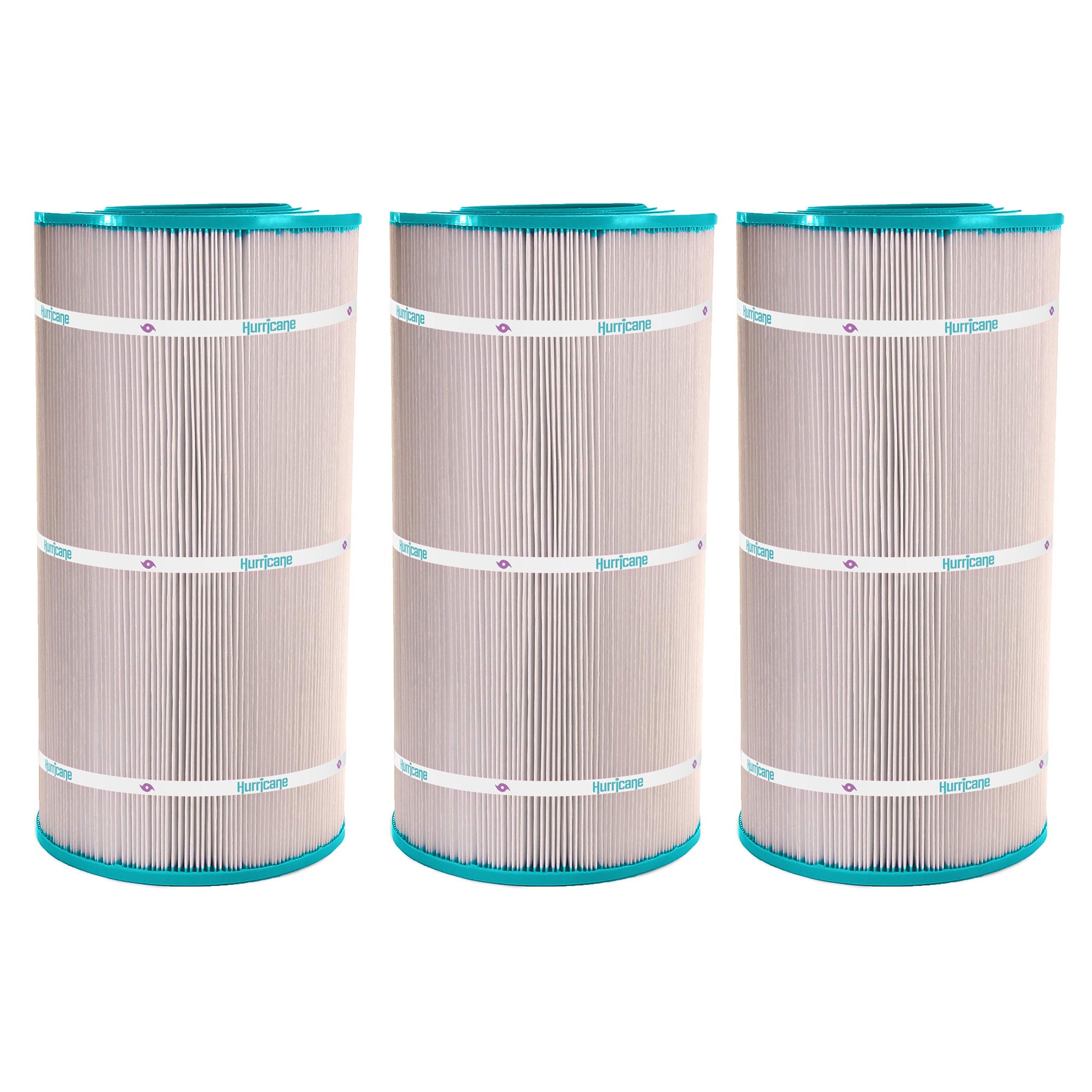 Hurricane 3 Pack HF9699-01 Advanced Pool and Spa Filter Cartridge Replacement