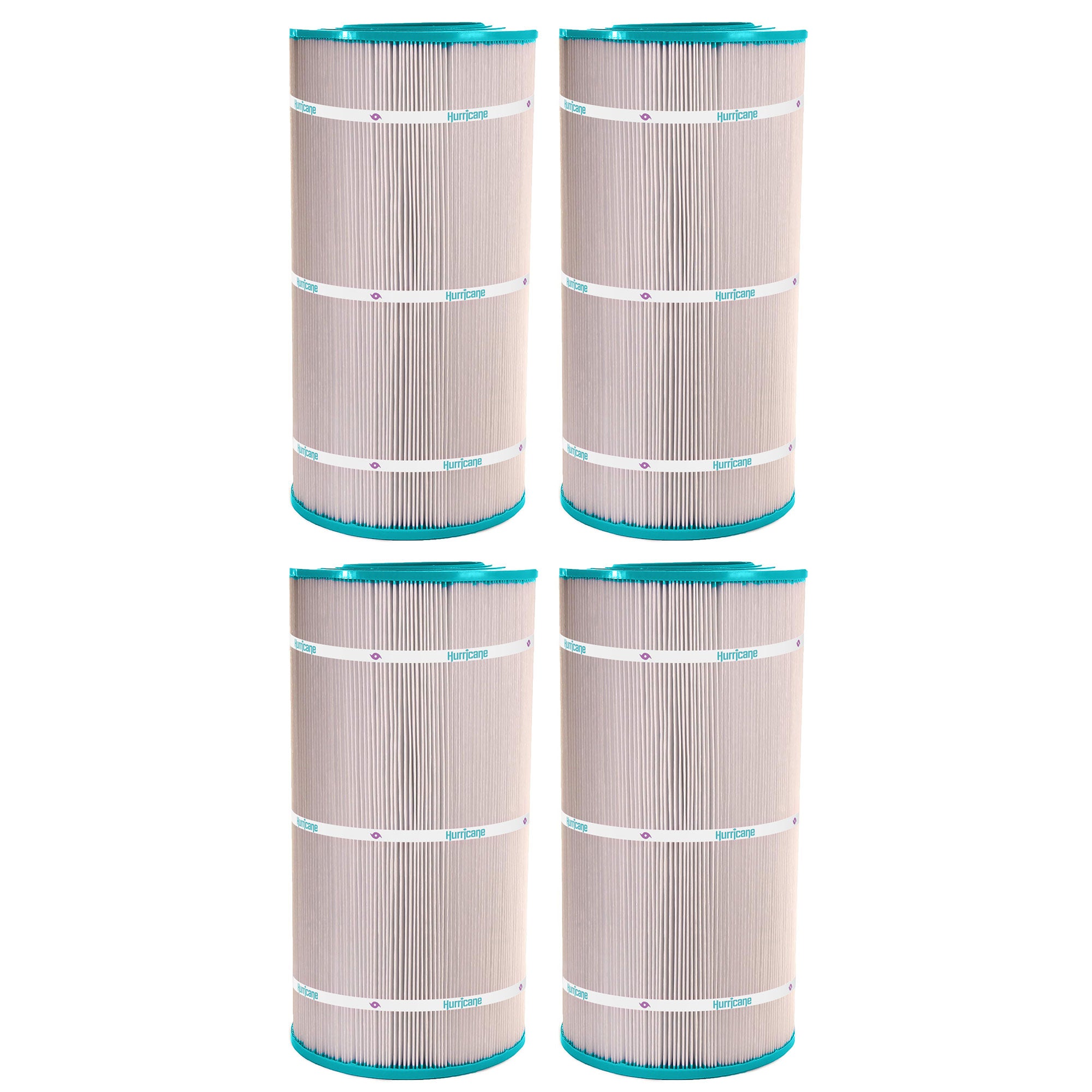 Hurricane 4 Pack HF9699-01 Advanced Pool and Spa Filter Cartridge Replacement