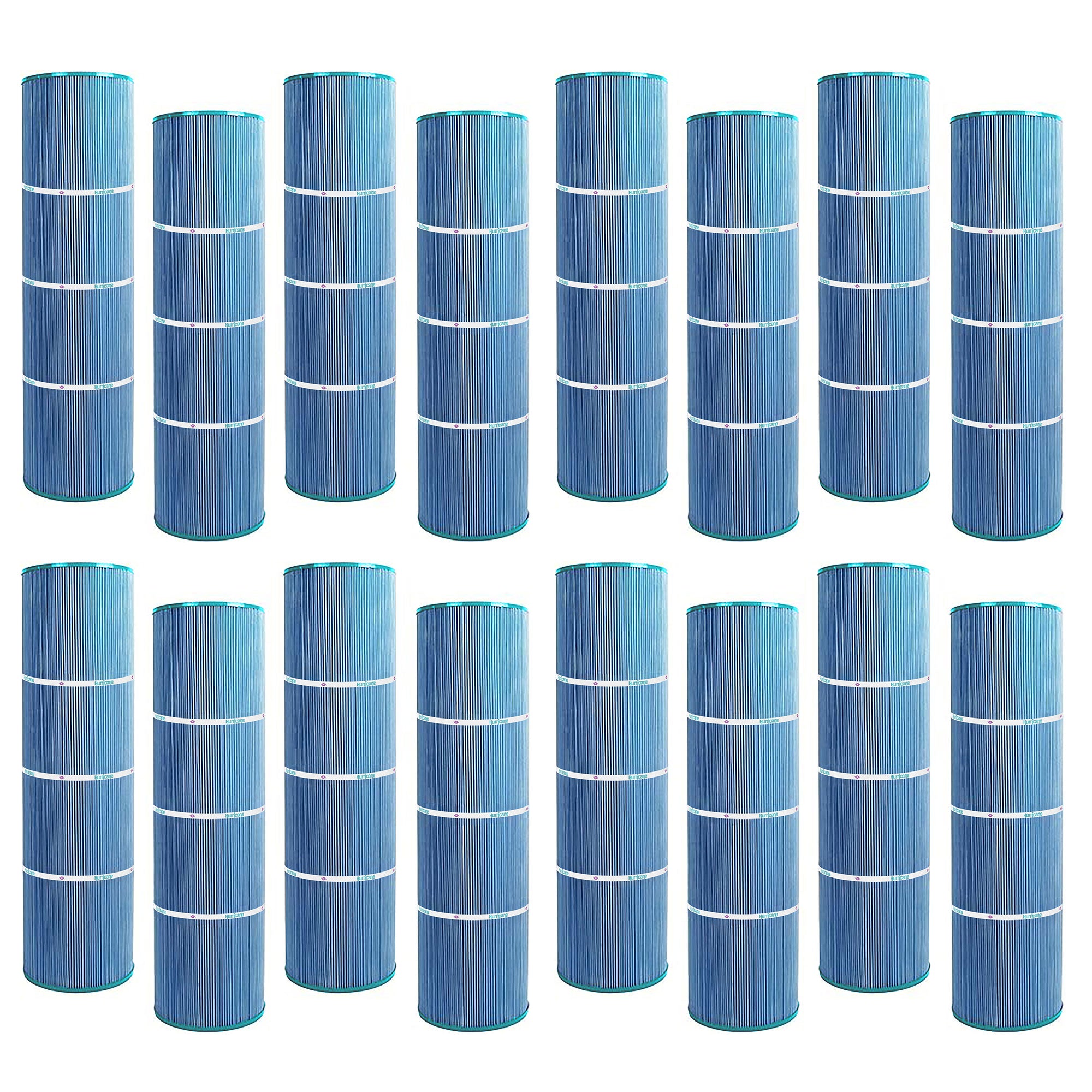 Hurricane 16 Pack HF7483-04M Elite Aseptic Pool Filter Cartridge Replacement