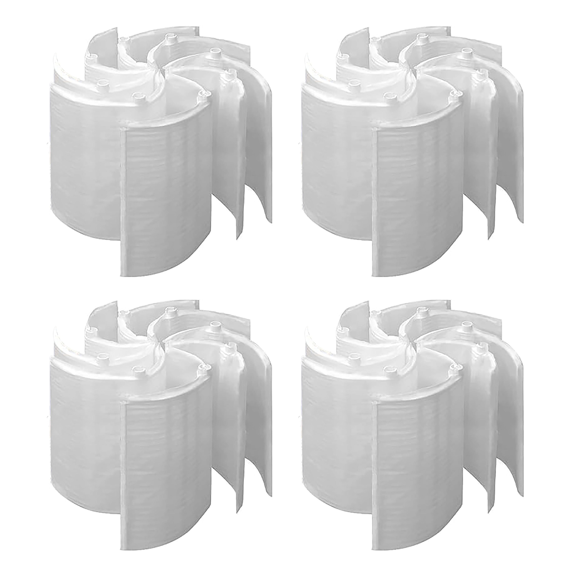 Hurricane 4 Pack HF-DE24-SET 24 sq ft DE Grid Filter Replacement w/ 7 Full Grids