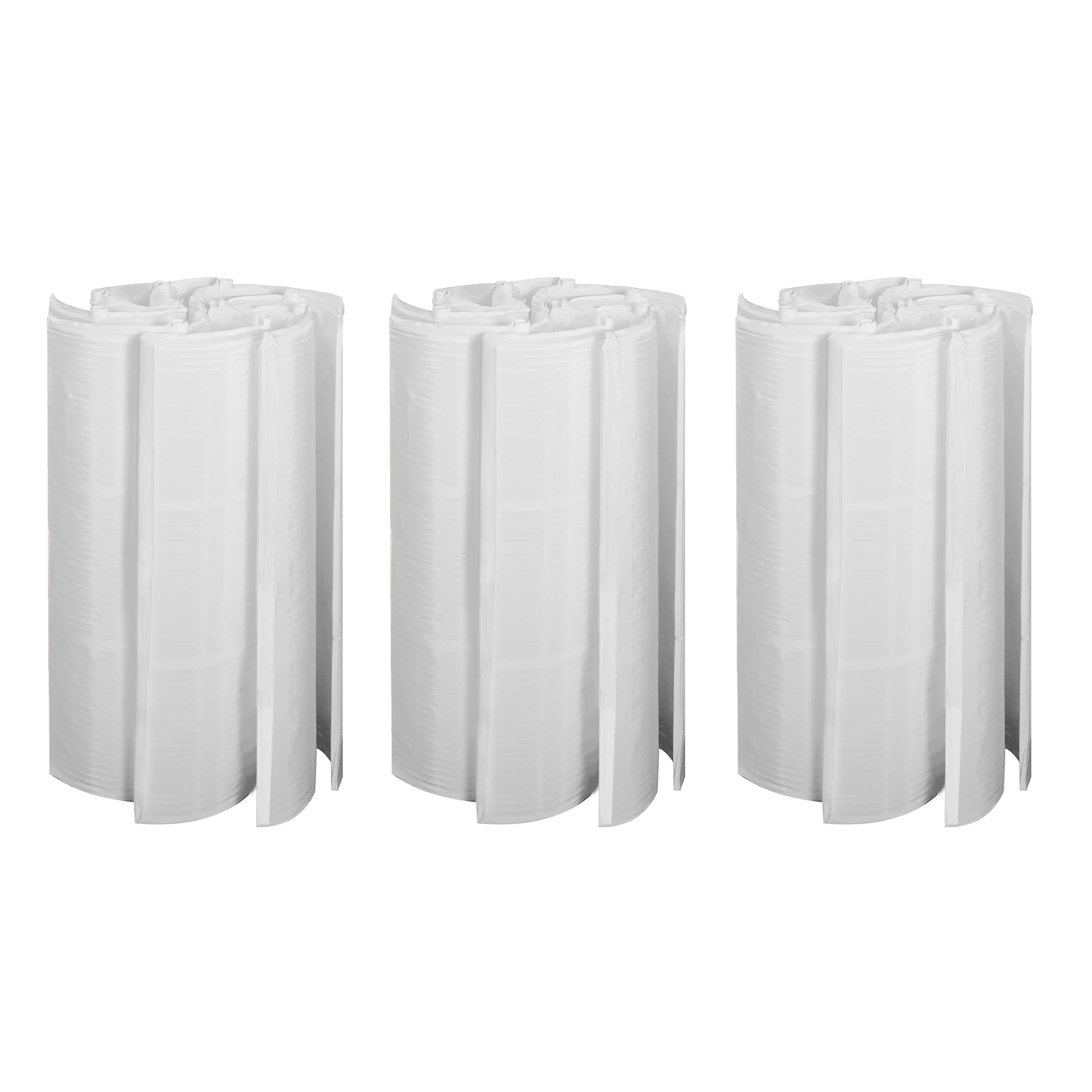 Hurricane 3 Pack HF-DE72-SET 72 sq ft DE Grid Filter Replacement w/ 7 Full Grids