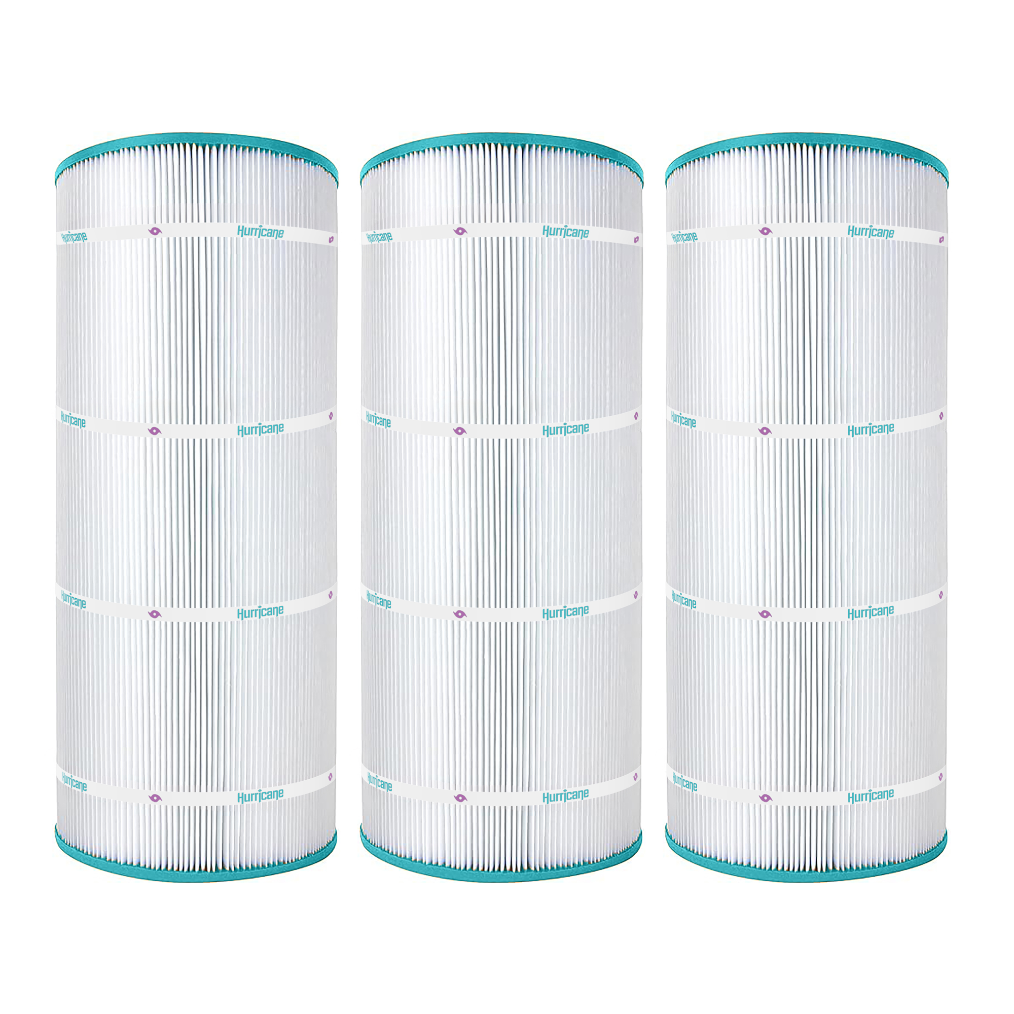 Hurricane 3 Pack HF9410-01 Advanced Pool and Spa Filter Cartridge Replacement