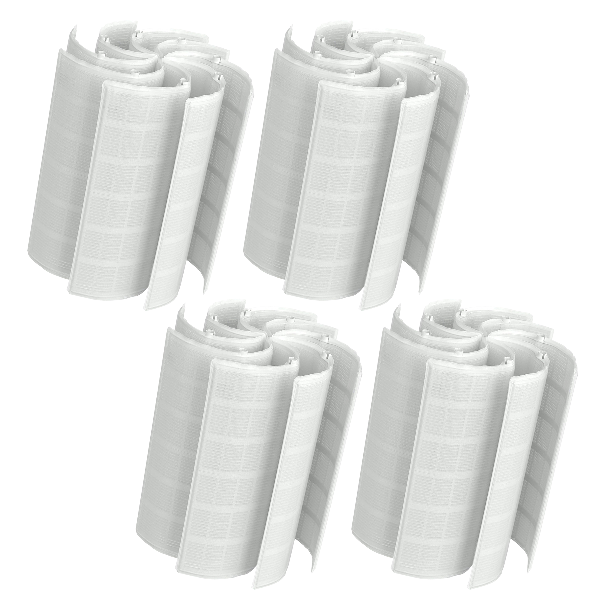 Hurricane 36 Sq Ft DE Grid Filter with 7 Full Grids and 1 Partial Grid, 4 Pack