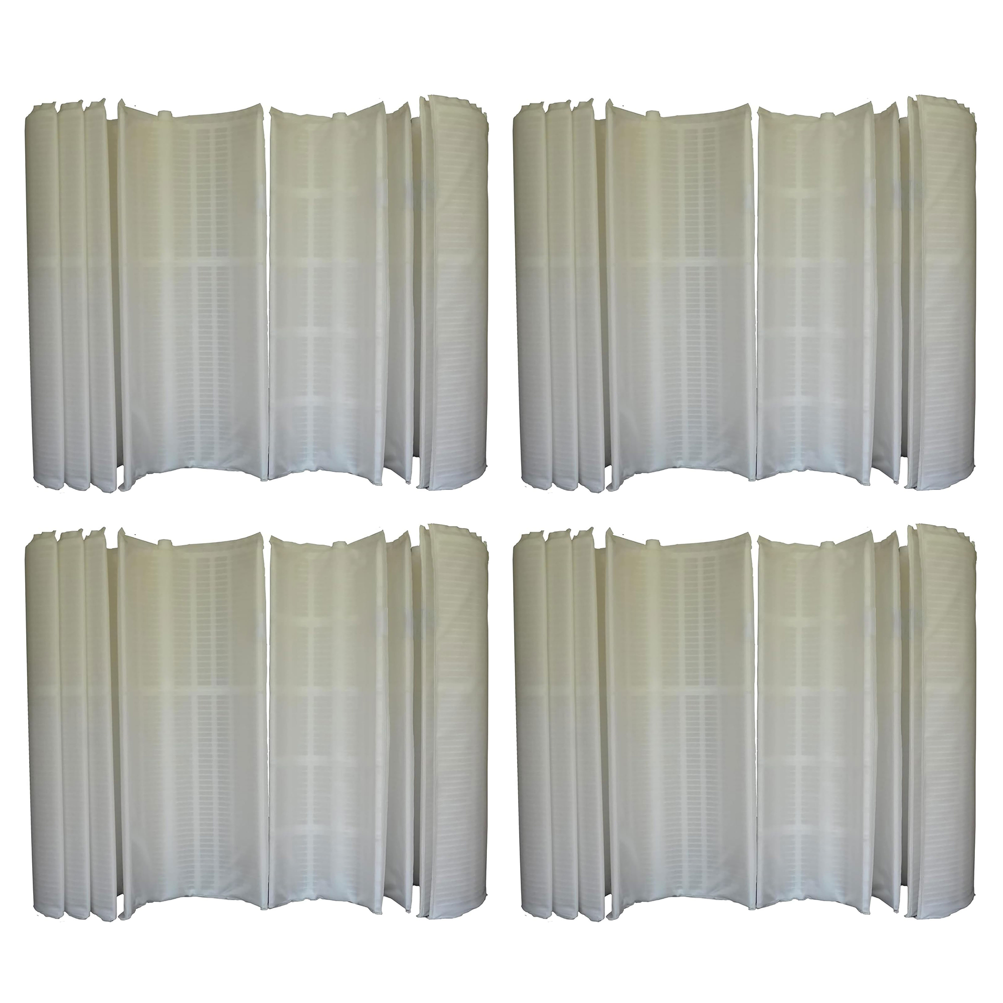 Hurricane 4 Pack HF-DE60-SET 60 Square Feet DE Grid Pool Filter Replacement
