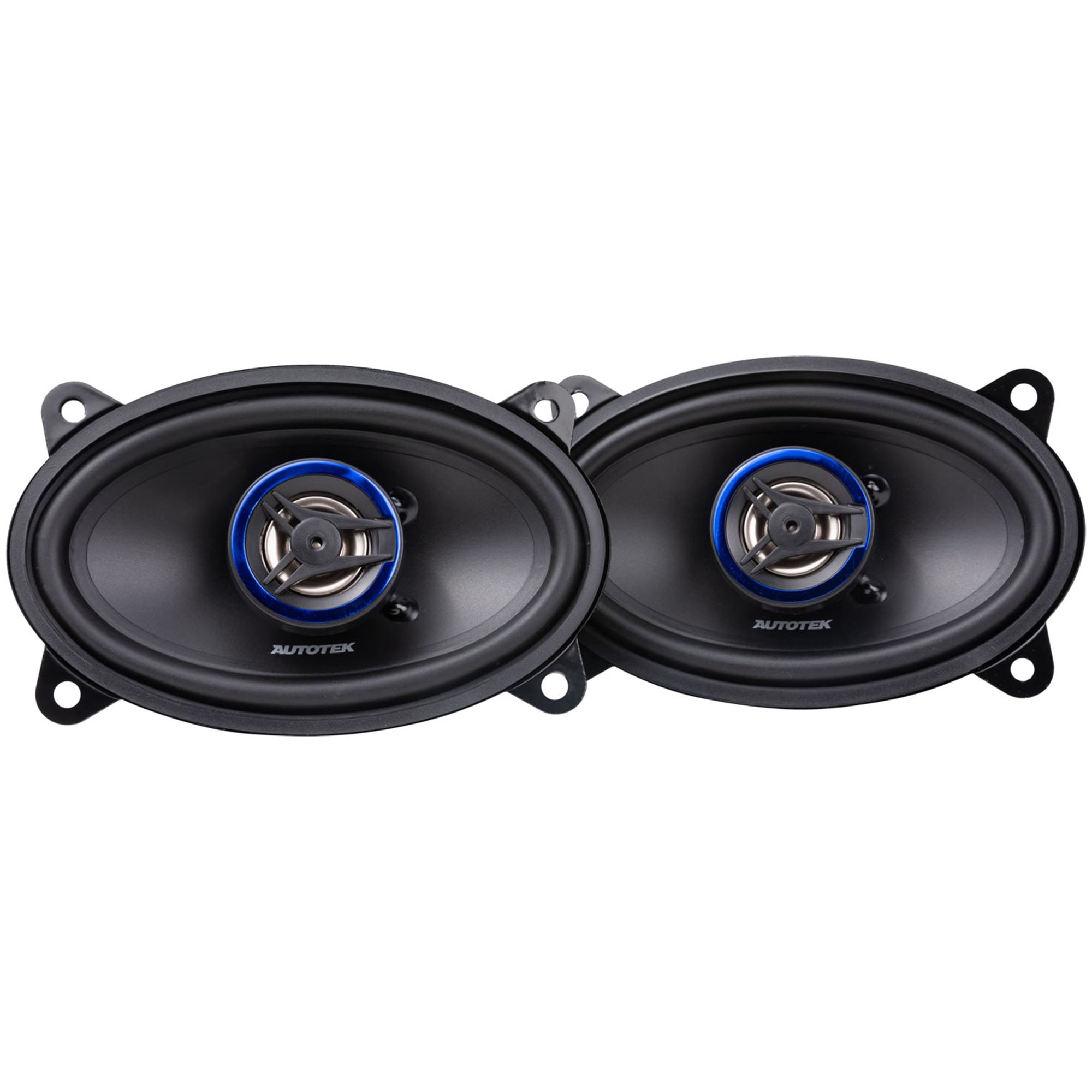 Autotek Street Machine 200W 4 x6 in. 2 Way Car Audio Coaxial Speakers, Pair