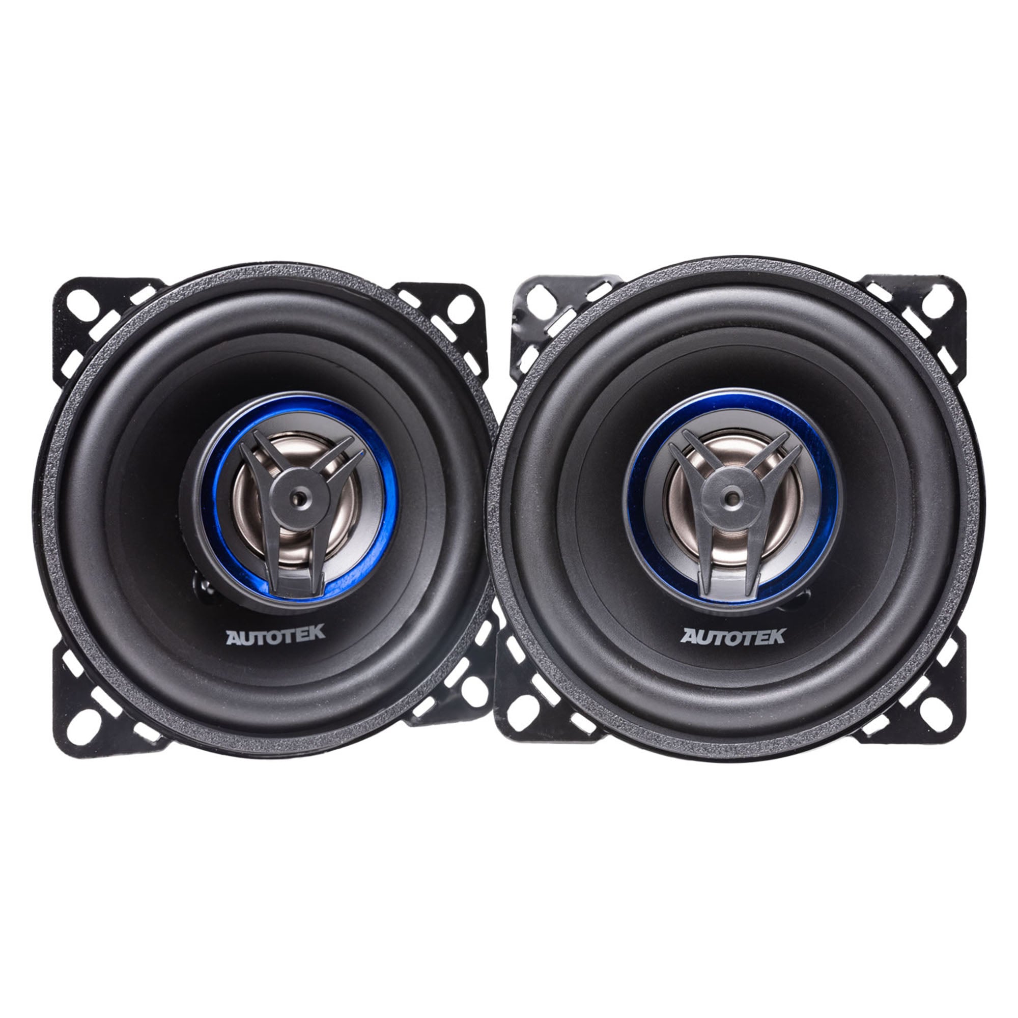 Autotek Street Machine 200 Watt 4 Inch 2 Way Car Audio Coaxial Speakers, Pair