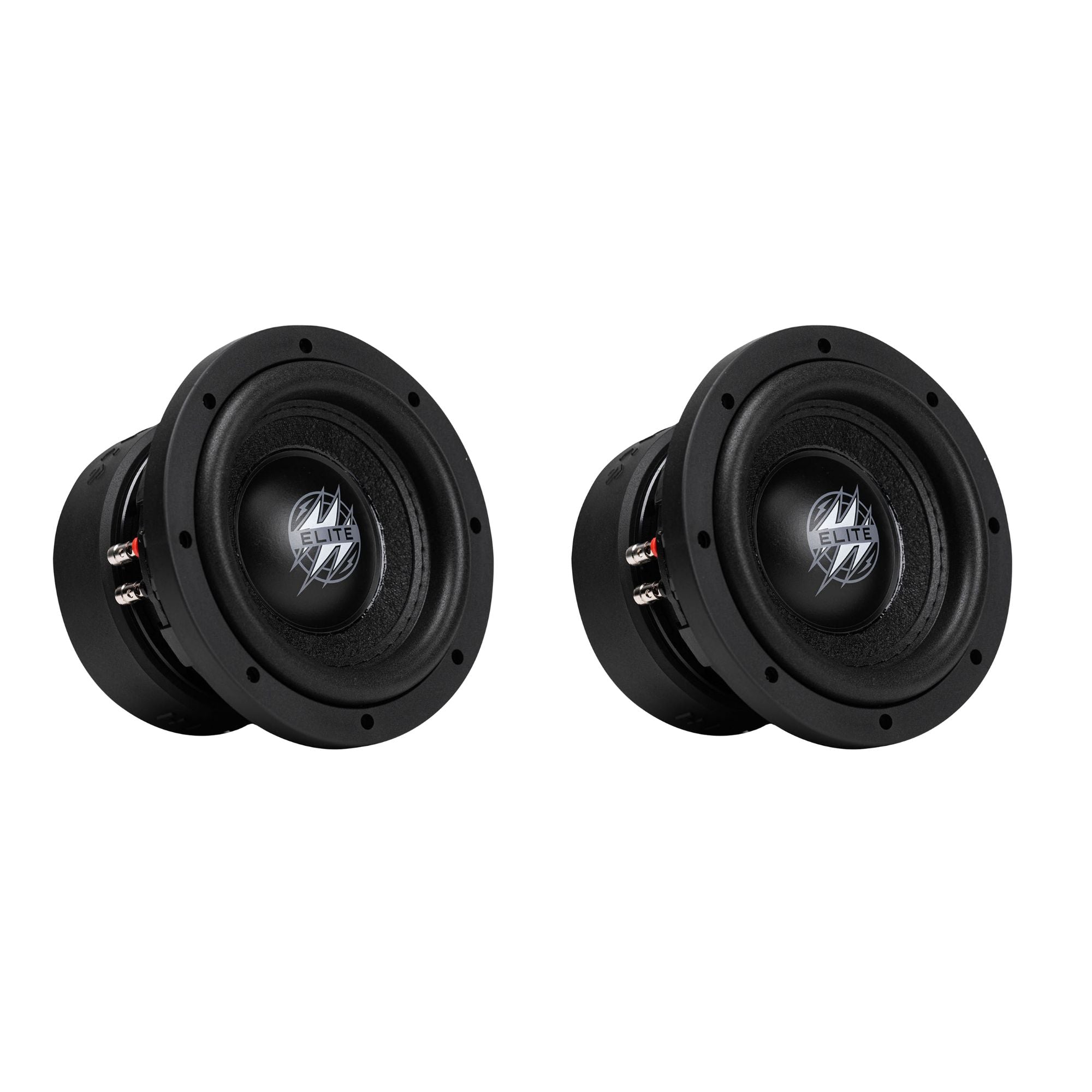 Hifonics 2 Pack ELITE 6.5 in. Subwoofer, Dual Voice Coil Car Audio Speaker, 600W
