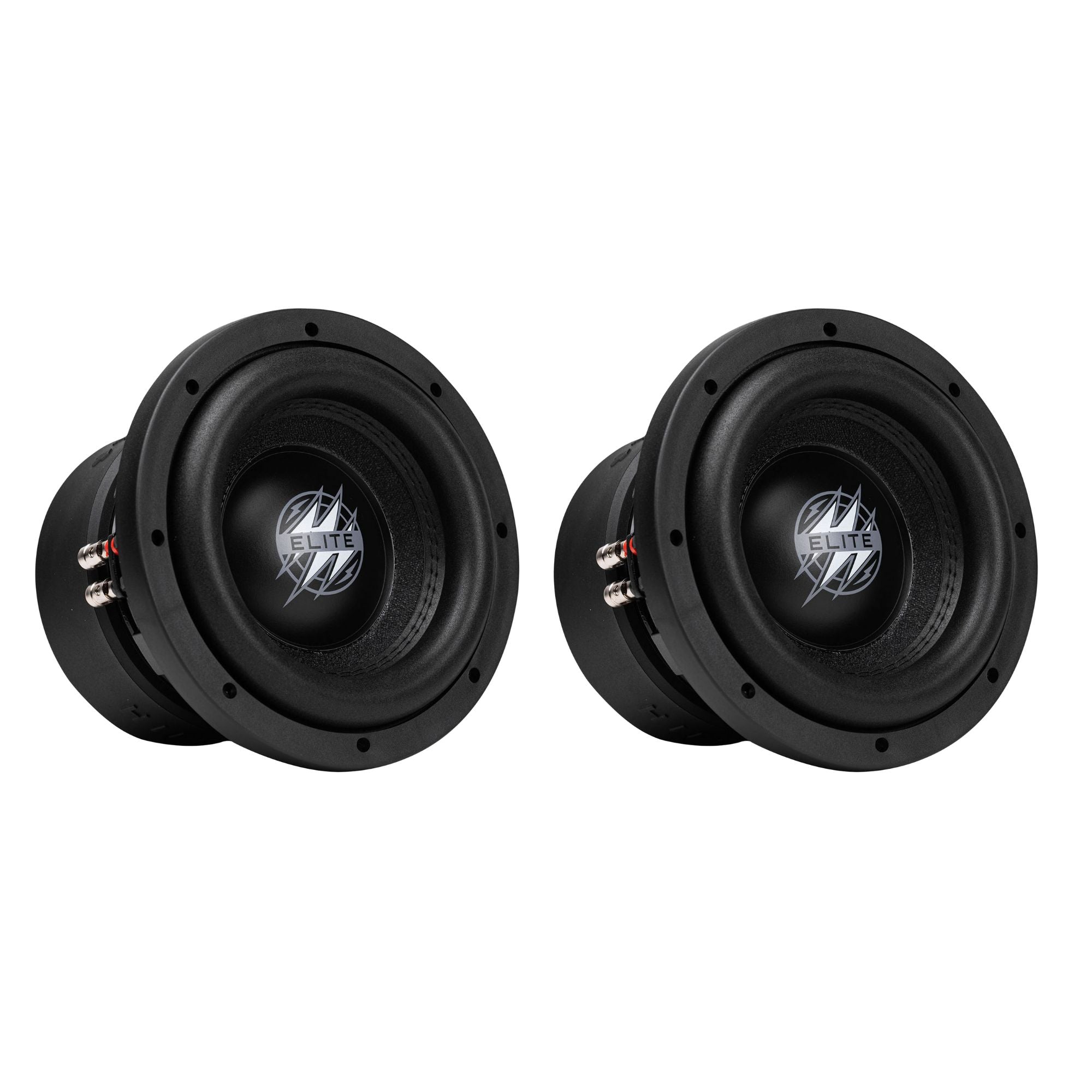 Hifonics 2 Pack ELITE 8 Inch Subwoofer, Dual Voice Coil Car Audio Speaker, 1200W