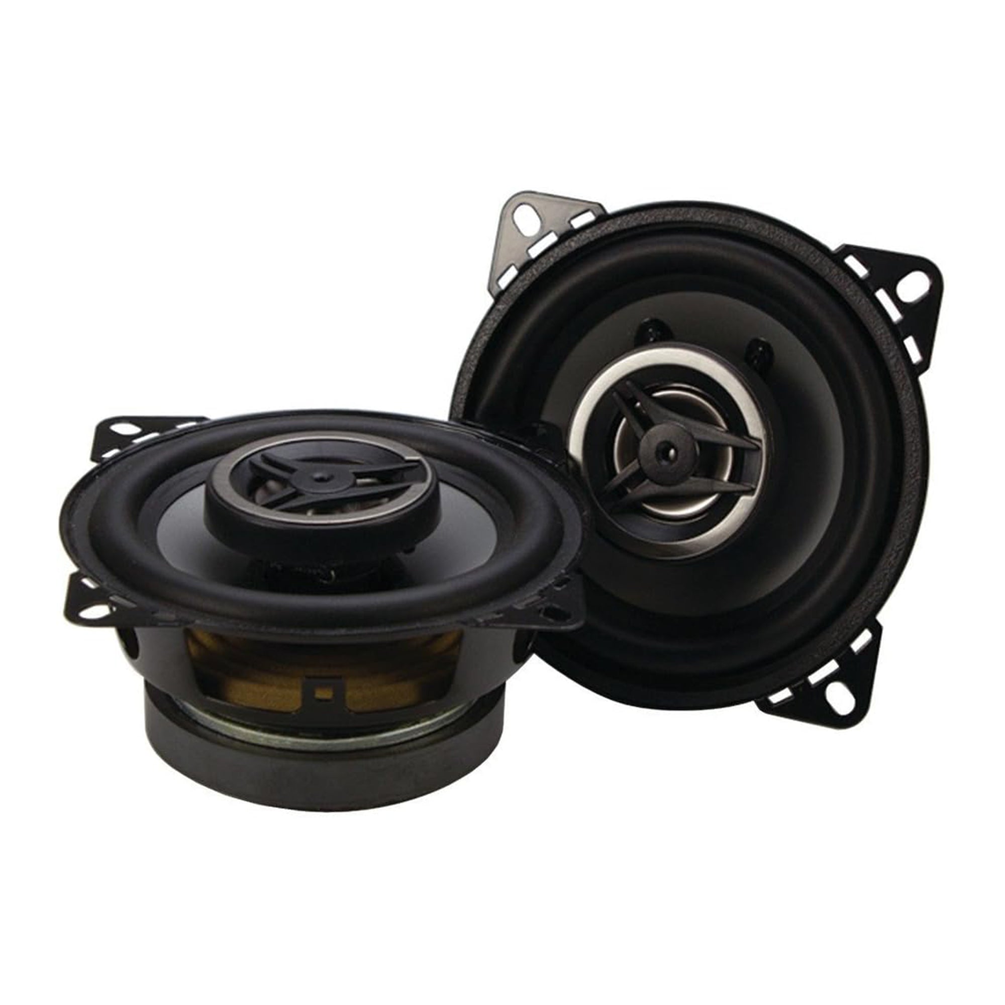 Crunch 4 Inch Coaxial Speaker Set, Full-Range Audio Upgrade for Vehicle Stereo