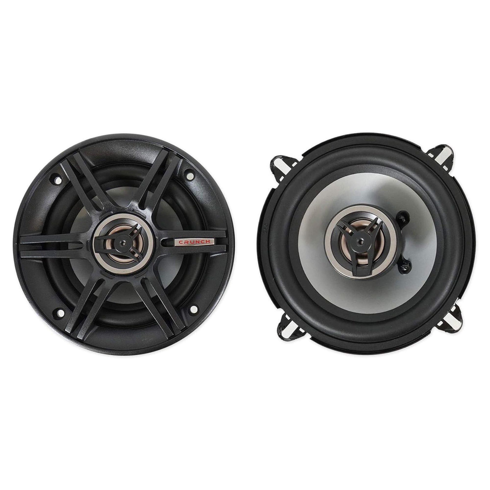Crunch 5.25" Coaxial Speaker Set, Full-Range Audio Upgrade for Vehicle Stereo