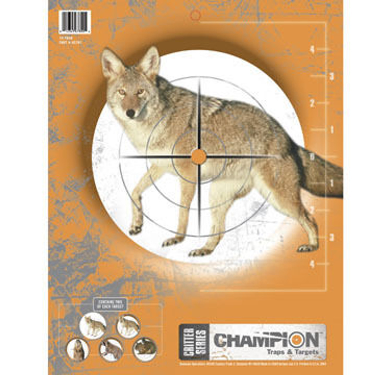 Champion Critter Paper Target - 10 Pk.