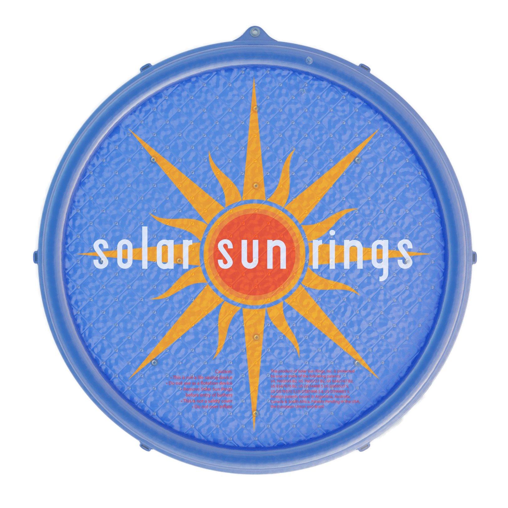 Solar Sun Rings - 5' Round Passive Solar Pool Heating - Sunburst