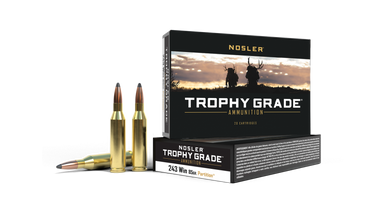 Nosler Trophy Grade .243 Winchester 85gr Partition 20Rnd Rifle Ammunition