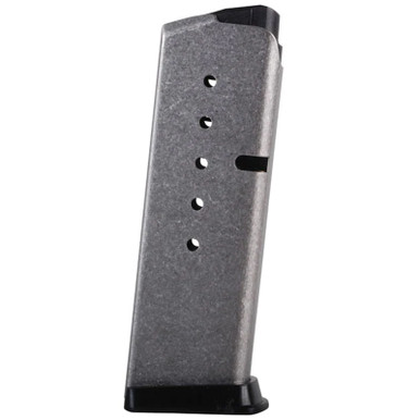 Kahr Arms K40 Models, Except T40/TP40 40 S&W 6 Round Stainless Steel Finish Magazine