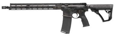 Daniel Defense DDM4V7 CC (CA Compliant) 5.56 NATO 16in Black Heavy Phosphate Threaded Barrel 10+1Rnd DD Rattlecan 6-Pos Adj Stock Semi-Auto Rifle