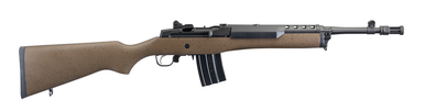 Ruger Mini-14 Tactical 5.56 NATO 16in Blued Threaded Barrel 20+1Rnd Brown Fixed Synthetic Sporter Stock Semi-Auto Rifle