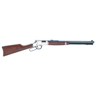 Henry Big Boy Silver 44Mag 20" Octagon Barrel Walnut Stock
