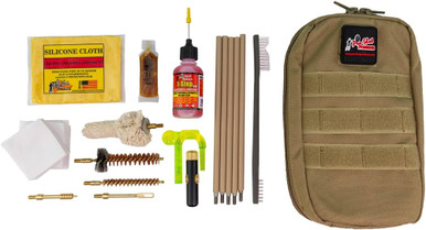 Pro-Shot Coyote Tactical Pouch Cleaning Kit w-Coated Rod .308/7.62mm Caliber