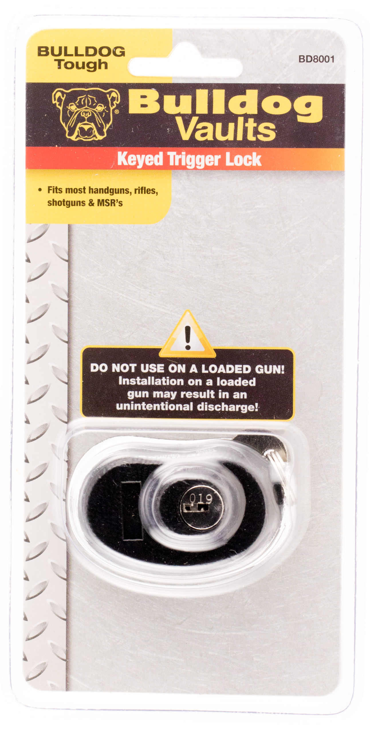 Bulldog Single Pack Trigger Lock Key Lock