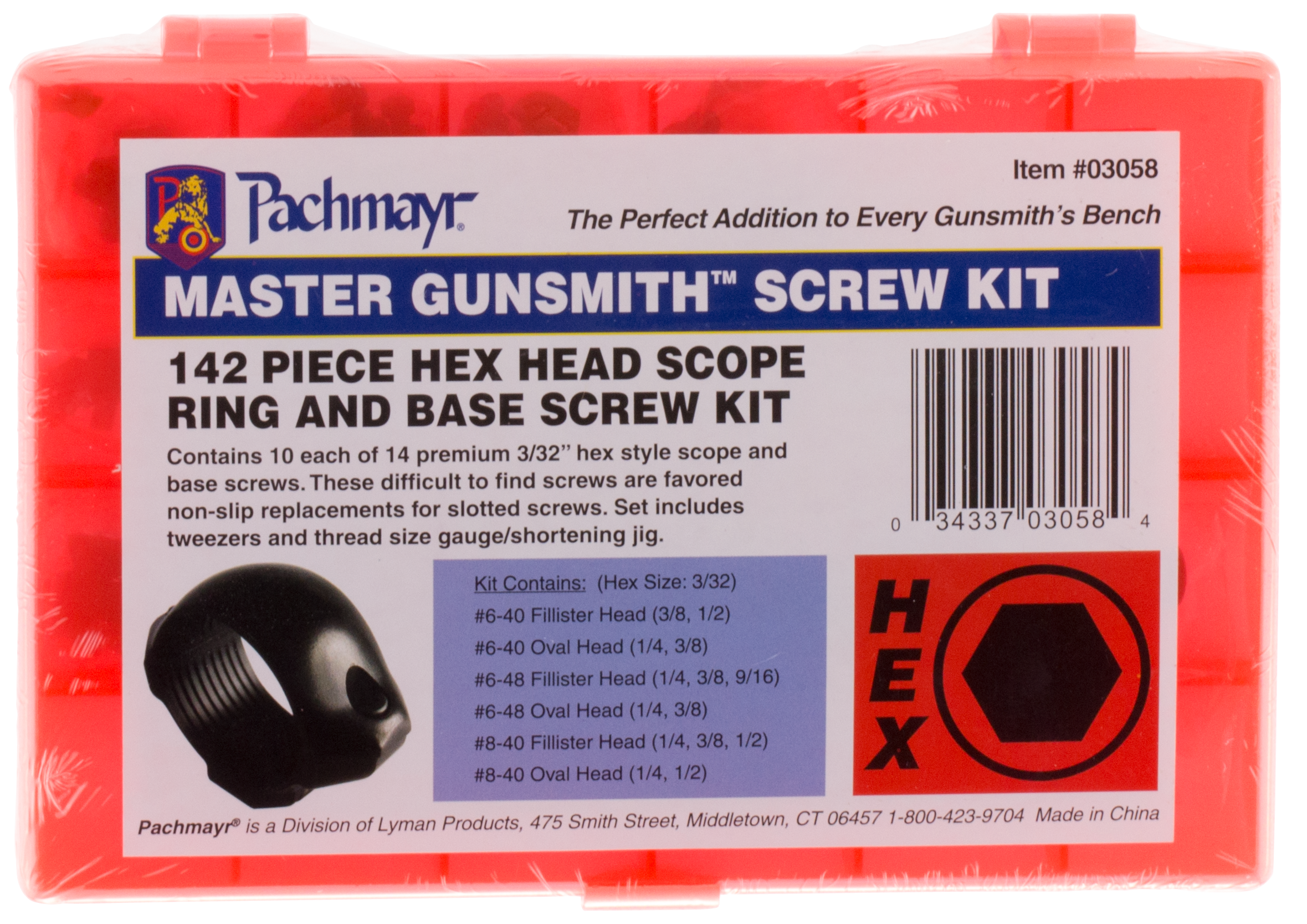 Pachmayr Master Gunsmith - Hex Head Screw Kit