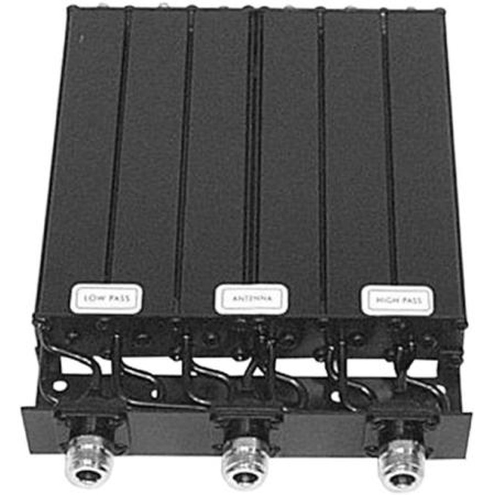 EMR 65316-0/MC(5G) 460-470 Mhz Mobile Duplexer.50 Watts, 70dB Isolation, 4.6-6 Mhz Sep., 1.2dB Max Insert Loss.N/f Term.Tessco Tune.Specify TX &
