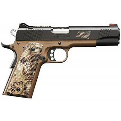 Kimber 3200383 Hero Custom 1911 .45acp 5in 7rd Black/FDE