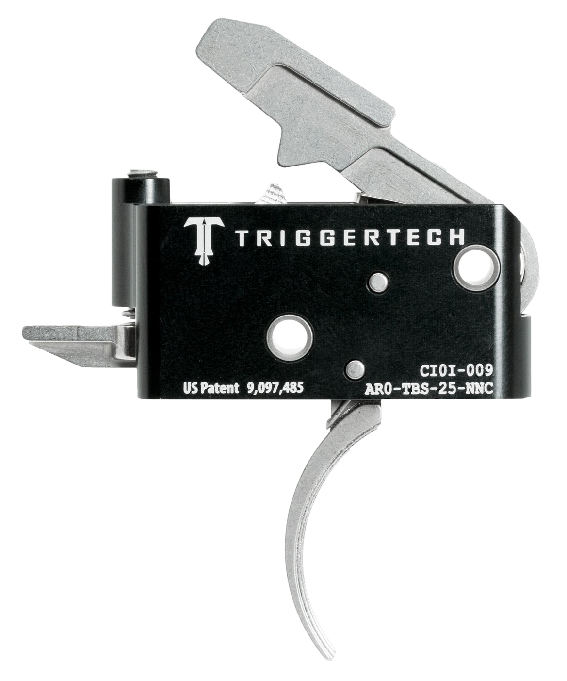 Triggertech Ar15 Adaptable Two Stage Triggers Stainless Traditional Curved