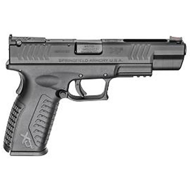 Springfield XDM 10MM 5.25" Barrel Fiber Optic Front and Adjustable Rear Sights 3x15rd Mags