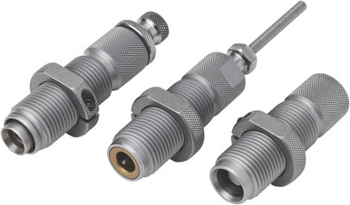 Hornady Custom Grade 546527 3pc Die Set Size & Bullet Seater Dies .357 Magnum
