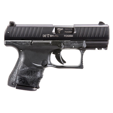 Walther PPQ M2 Sub-Compact 9mm 3.5" Barrel Black Tenifer Finish Night Sights 15rd Mag