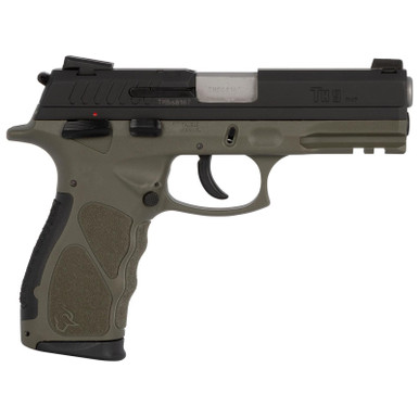 Taurus TH9 Compact 9mm 3.54" Barrel 13rd/17rd Black Slide OD Green