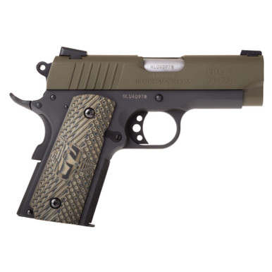 Taurus 1911 Officer .45 ACP 3.5" Barrel 6rd Green Slide Black