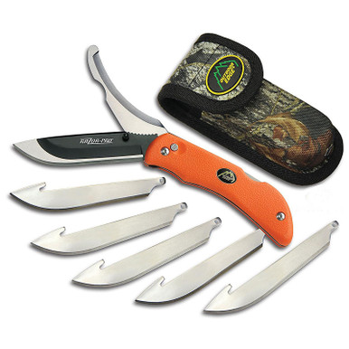 Outdoor Edge RO-20 Razor-Pro Folding Hunting Knife 3.5" DP 420 SS Blade