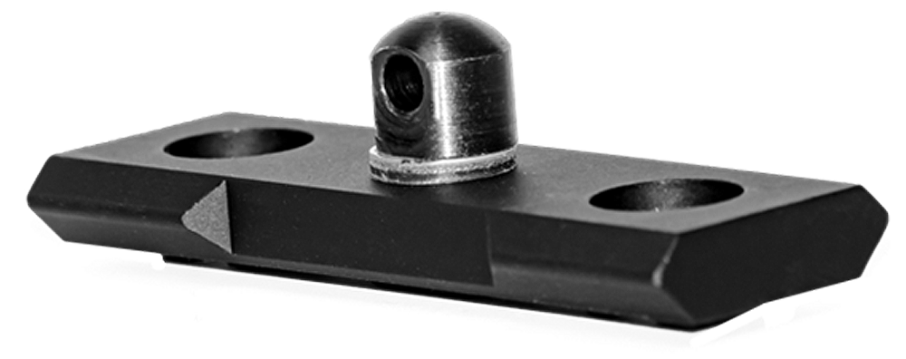 Grovtec Bipod Stud Mt M-lok - 2.3" Aluminum Black