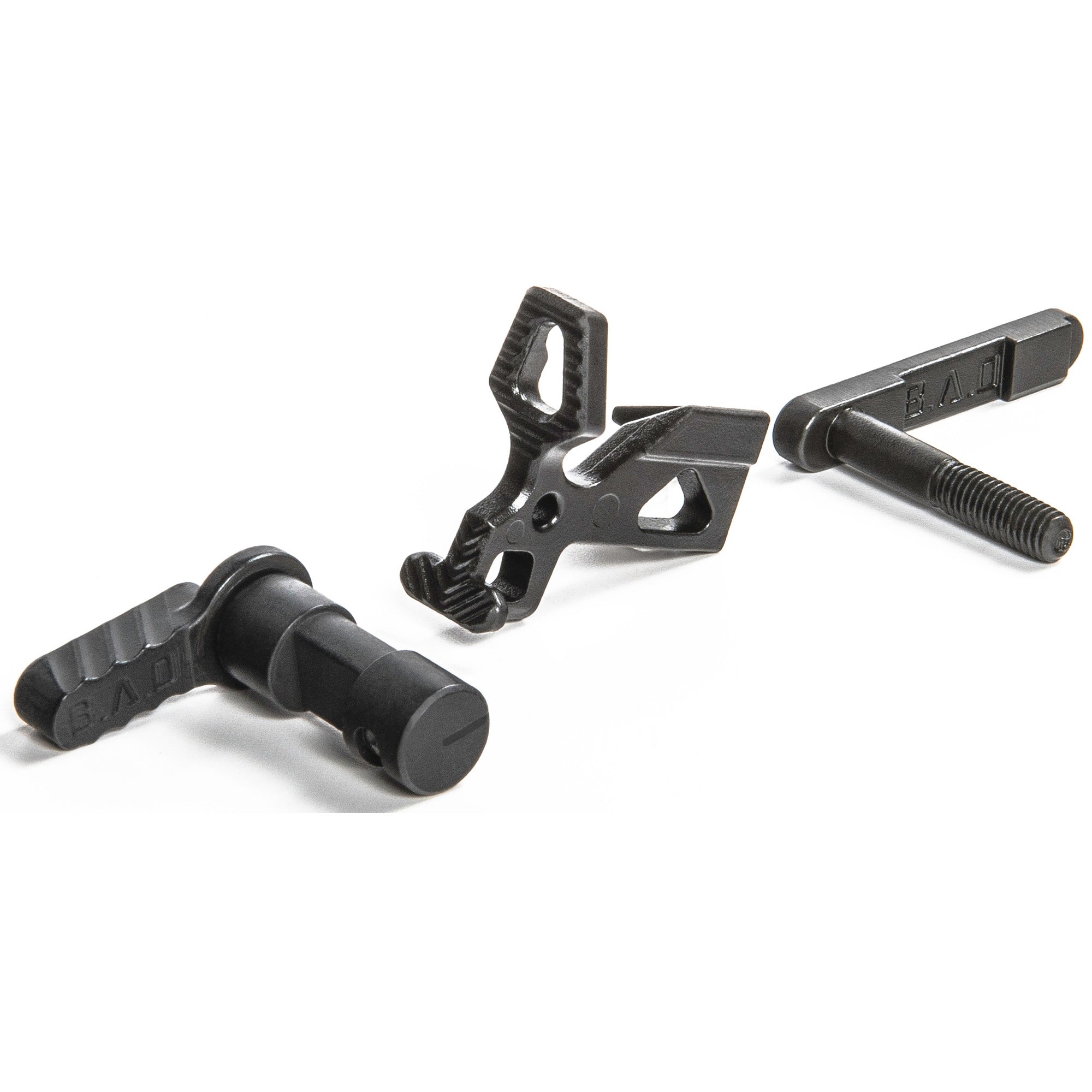 Battle Arms Enhanced Lower - Parts Kit Steel Black