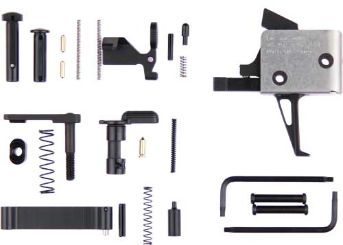 Cmc Triggers Ar15/ar10 Receiver Kit With Trigger Single Stage Flat 3-3.5 Lb. Pull