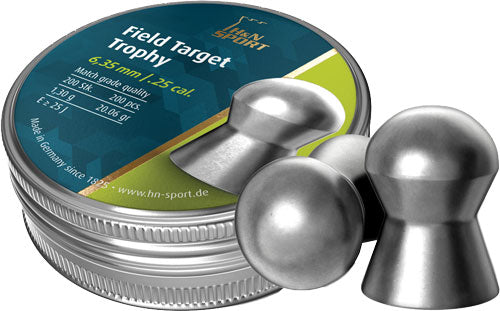 H&n Field Target Trophy .25 - 20.06 Grain 200 Pack